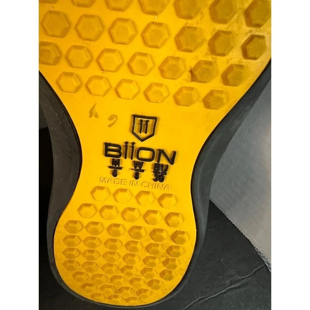 NWOT‎ BIION Various Spikeless EVA Slip On Breathable GOLF Comfort Shoes W8, M6